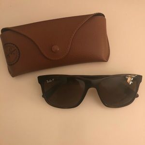 Rayban Justin Polarized Sunglasses in Tortoise
